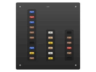 2014 Dodge Dart PF Body control module fuses (BCM) diagram