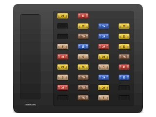 2016 Ford C-Max II Passenger compartment fuse box (European C-Max) diagram